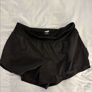 Black athletic shorts